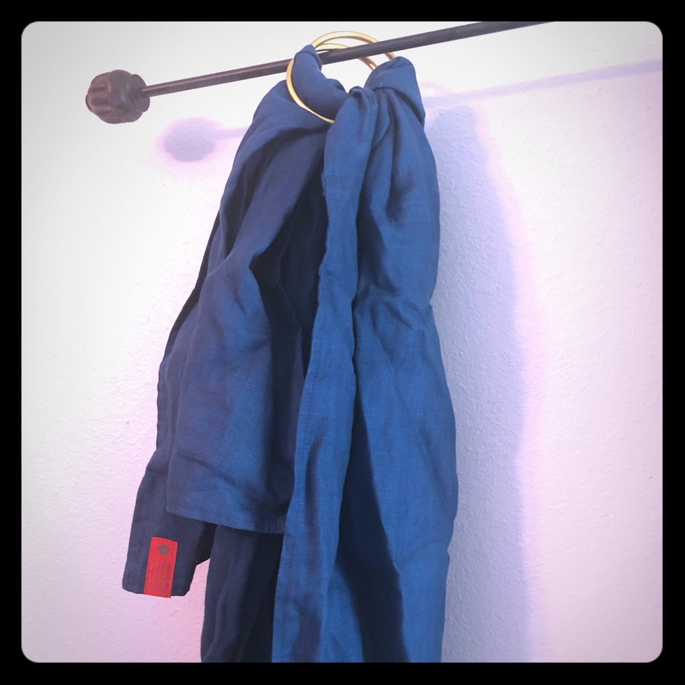 Sakura Bloom Indigo Ring Sling